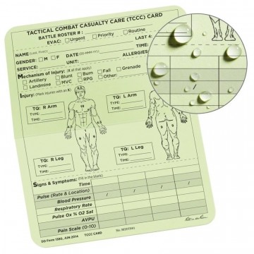 TCCC/MIST CARD